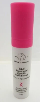 DRUNK ELEPHANT TLC FRAMBOOS GLYCOLIC NIGHT SERUM 8 ML/0.27 FL.OZ. - Travel Size - Image 1 of 2