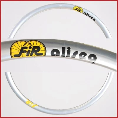 NUEVO DE LOTE ABETO ALISEO LLANTA TUBULAR PERFIL AERODINÁMICO PLATA 28 700C 18H AGUJEROS AÑOS 90 VINTAGE ANTIGUO Foto 1 de 4