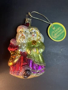 Adorno de Papá Noel y Ángel Inge Glass edición limitada #262/10000 - Imagen 1 de 13