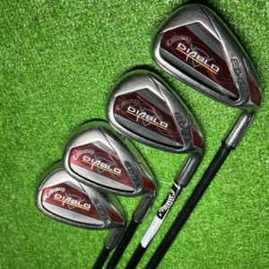 Callaway DIABLO EDGE Iron Set of 4 7-9 PW Graphite Flex R Right handed Men USED - Picture 1 of 9