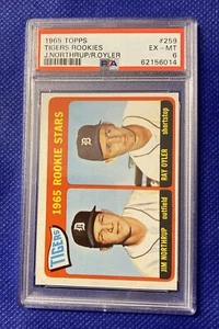 1965 Topps Baseball #259 Jim Northrup Ray Oyler PSA 6 EX-Mint Detroit Tigers RC - Picture 1 of 2