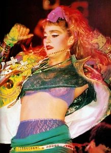 CUSTOM POSTER 18X24 MADONNA LIVE A VIRGIN TOUR 1980S? LIVE CONCERT IMAGE - Picture 1 of 1
