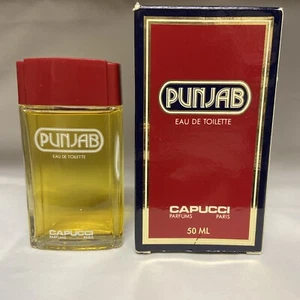 PUNJAB - Capucci Eau de Toilette Men's Splash 50 ml oz New NO Box.Vintage.Rare - Picture 1 of 4