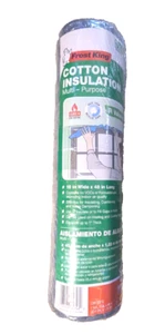 Frost King Cotton Insulation Multi Purpose 16" Wide x 48" Long - Picture 1 of 7