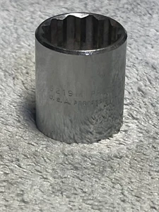 MINT PROTO USA 19mm 12pt 3/8" DRIVE SOCKET P/N 5219M SHIPS FREE HAND TOOL LOT - Picture 1 of 13