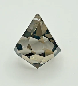 Swarovski Crystal: Strass 8560 50mm Cone Stone Finial Teak Color - Picture 1 of 4