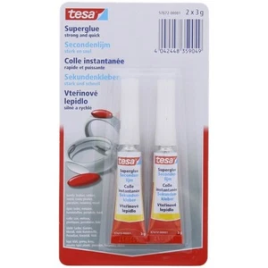 4x Pegamento de segundos TESA de 3 g fuerte y rápido paquete de 4 - Imagen 1 de 1