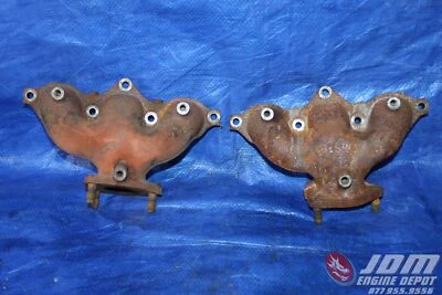 99 00 01 Colector de escape izquierdo y derecho HONDA ODYSSEY 3,5 L V6 OEM JDM J35A Foto 1 de 4