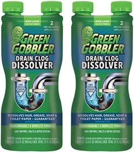 Drain Clog Dissolver, Drain Opener-Cleaner,Toilet Clog Remover, 31 oz (Pack of 2 - Picture 1 of 12