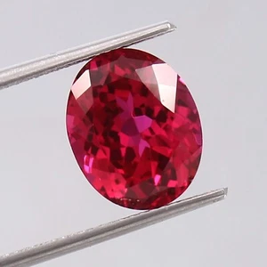 Pigeon Red Mozambique Ruby 12x10mm Oval Cut Loose Gemstone for Ring Gift Jewelry - Picture 1 of 21