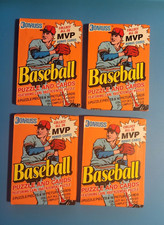 1990 donruss  -- 6 (SIX)  unopend packs of 15 cards each