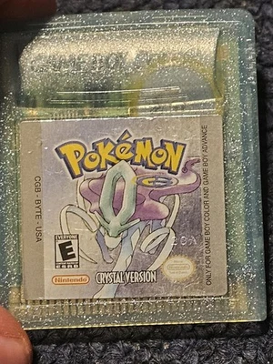 Pokemon Crystal Version (Game Boy Color) Game  Authentic Working Save Battery - Image 1 of 4