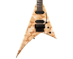 Jackson Concept Series Rhoads RR24-7 - Desert Camo w/ Ebony FB - Picture 1 of 6