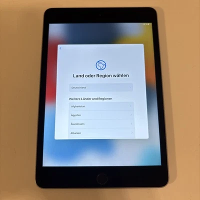 Apple iPad mini 4 16GB, WLAN, 20,07 cm, (7,9 Zoll) - Spacegrau - Bild 1 von 2