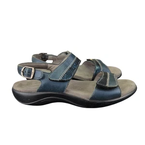 SAS Nudu Heel Strap Sandals Adjustable Slide Blue Comfort Summer Casual Womens 7 - Bild 1 von 8