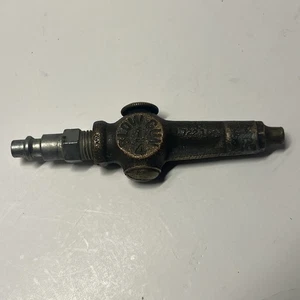 Vintage Antique Brass USA Powell Blow Gun Air Nozzle 1/4” Patent - Picture 1 of 7