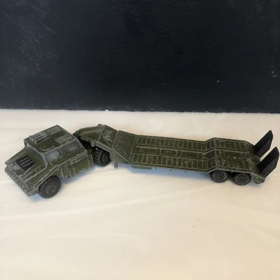 10 inch, Matchbox Battle Kings K106 Tank Transporter 1974 Truck Lorry Die Cast - Image 1 of 4