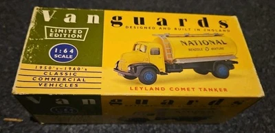 VANGUARDS LEYLAND COMET Tanker. National Benzole. 1/64. JM - Image 1 of 4