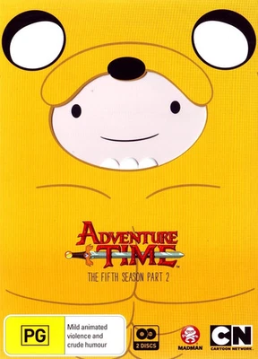 Adventure Time: Season 5: Part 2 DVD (Region 4, 2012) Free Post - Image 1 of 4