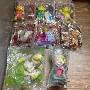 McDonalds Shrek The Third Happy Meal Toys Lot Of 8 - Picture 1 of 17