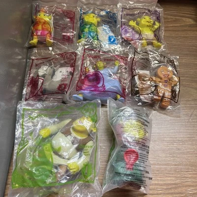 Lote de 8 juguetes Happy Meal McDonalds Shrek The Third Foto 1 de 4
