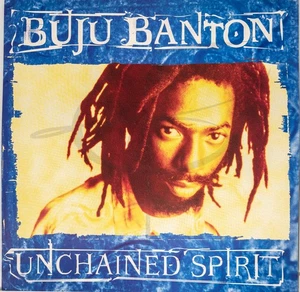 BUJA BANTON UNCHAINED SPIRIT Album Cover Promo 12x12 Flat Double Sided Poster - Picture 1 of 3