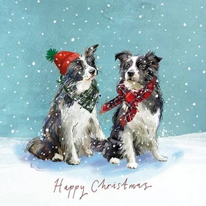 Charity Christmas Cards - Pawsome Christmas Twin Pack - 10 Cards (5 Of Each) - Picture 1 of 2