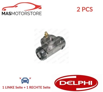 RADBREMSZYLINDER TROMMELBREMSE PAAR HINTEN DELPHI LW21961 2PCS I NEU - Bild 1 von 4
