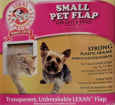 Puerta pequeña para mascotas para perro o gato de Ideal Products Foto 1 de 3