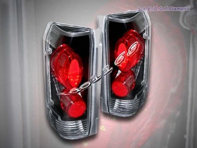1989-1996 90  F150/F250/F350 BRONCO BRONCO TAIL LIGHTS BLACK  - Image 1 of 2