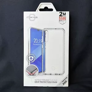 *NUOVO* ITSKINS Samsung Galaxy A50 custodia telefono gomma sottile trasparente antiurto - Foto 1 di 8