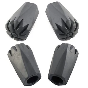 Round Narrow Four Pack of Extra Durable Rubber Replacement Tips Replacement F... - Picture 1 of 9