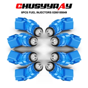 Set(8) Upgrade Fuel For Injectors Dodge Ram 1500 02-07 4.7l #0280155849 - Picture 1 of 12