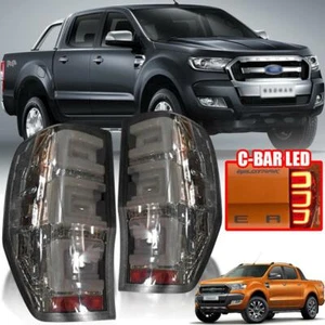 FANALE POSTERIORE LUCE C-BAR FUMO LED PER FORD RANGER T6 RAPTOR PICKUP 12-22 - Foto 1 di 12