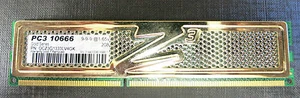 OCZ OCZ3G1333LV4GK Gold 2GB PC3-10666 1333MHz 240 Pin Non-ECC DDR3 Memory - Picture 1 of 2