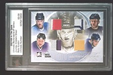Mata Sundin 2007-08 In the Game ITG Ultimate Memorabilia Journey Emblem Patch /9