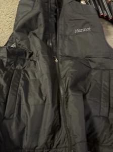 Men’s Size Medium Marmot Black Vest - Picture 1 of 3