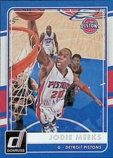 2015-16 Donruss NBA Basketball Card Detroit Pistons Jodie Meeks
