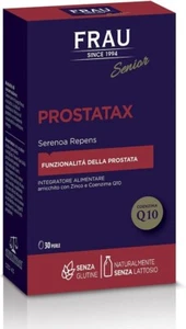 FRAU Senior Prostatax 30 Perle | Integratore Prostata con Serenoa, Zinco, Q10 - Foto 1 di 5
