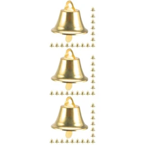 Set of 3 Trumpet Bell Baby Decorative Ornament Craft Hanging Bells - Zdjęcie 1 z 12