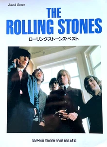 The Rolling Stones Guitar Bass Key Drum Vocal Band Score Book RARE! - Picture 1 of 2