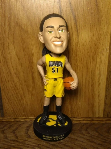 Iowa Hawkeyes BETHANY DOOLITTLE Bobblehead SGA with Original Box Cover