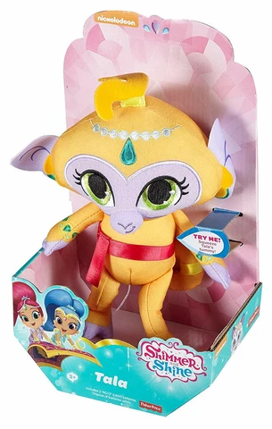 Shimmer and Shine Tala Monkey Talks Sings Plush Fisher Price F2B Cover