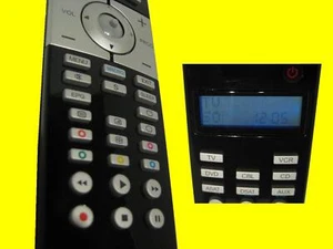 Lernfähige 8 in1 Universal-Fernbedienung TV//LCD/ASAT/DSAT/DVD/VCR/AUX/CD/CBL - Bild 1 von 2