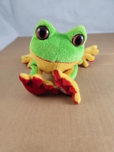 Ganz Webkinz Tree Frog Plush Stuffed Animal (Model HM109) No Code - Picture 1 of 10