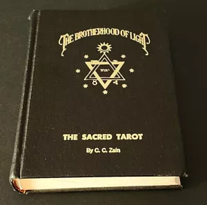 1969 Brotherhood of Light The Sacred Tarot The Church of Light Samuel Weiser Inc - Imagen 1 de 10