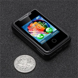 Mini Super Small Mobile phone 1.77 inch Touch Screen 2G GSM Single SIM Phone - Picture 1 of 8