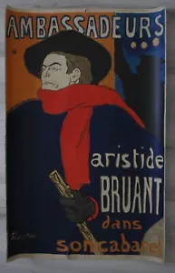 Plakat – Henri de Toulouse-Lautrec (1864-1901), ‚Ambassadeurs‘ - Bild 1 von 6