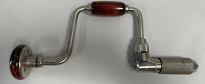 Vintage Millers Falls No 732-10" Ratchet Brace Hand Drill Tool Made USA (A12) - Picture 1 of 15