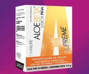 OML Aloe Beta SUPREME Piña,polvo sistema digestivo,desinflama ** Free Shipping** - Picture 1 of 1